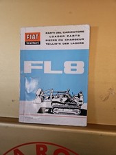 Catalogo Officina Originale FL8 Trattori Fiat Parti Di Ricambio Anno 1965