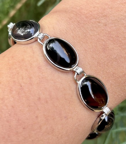 Bracciale placcato oro bianco