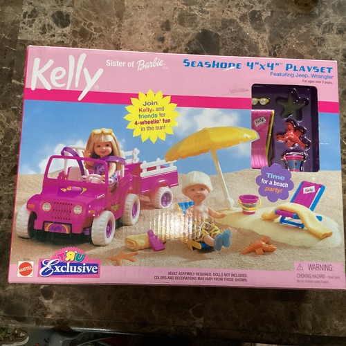 Barbie kelly bambola mare - mare, 4x4