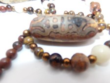 Collana di perline Dzi con