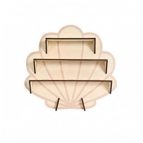 Espositore conchiglia tre - conchiglia,