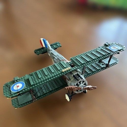 Lego sculture sopwith camel - lego,