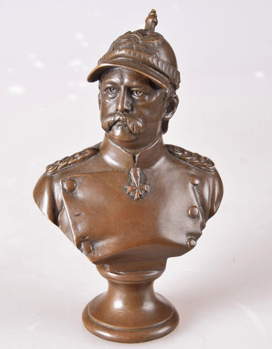 Statua bronzo busto - statua, otto
