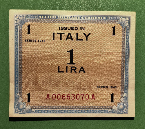 Allied military currency - military,