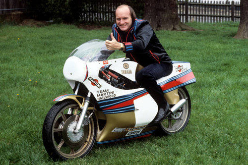 Mike hailwood his yamaha - mike, on