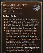 Galvanic Azurite 4GA HIGH ROLL