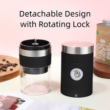 Macinacaffè Portatile Ricaricabile USB Macinacaffè Regolabile per Esigenze di Preparazione