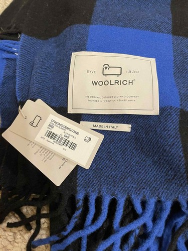 Woolrich coperta lana plaid - woolrich,