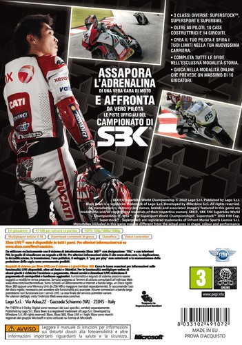 Xbox 360 sbk - x, superbike