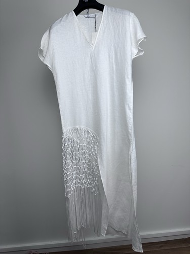 Abito midi zara lino con - abito,