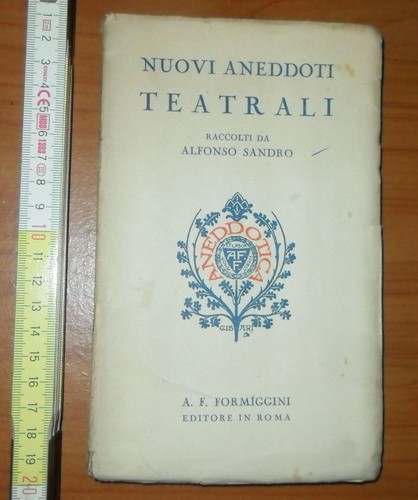Nuovi aneddoti teatrali