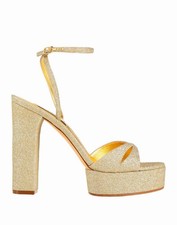 Sandali con tacco, plateau e