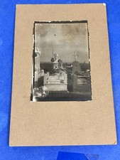 foto primi novecento di cimitero storico  DOTTI & BERNINI MILANO