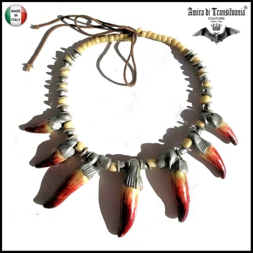 Collana etnica tribale - collana,
