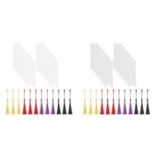 12 pezzi segnalibri acrilici