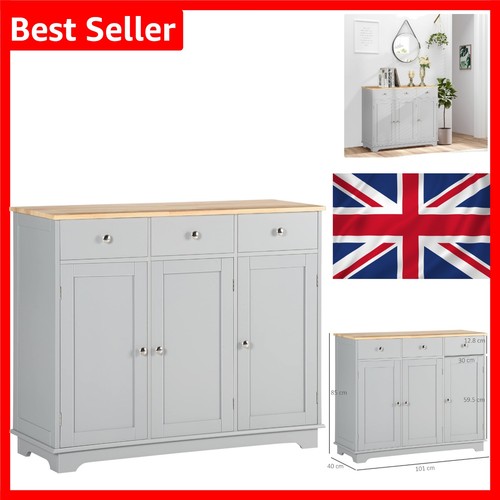 Credenza moderna grigia con