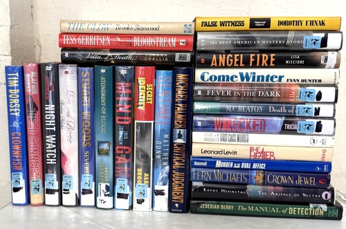 Lot hardcover murder - lot, 25