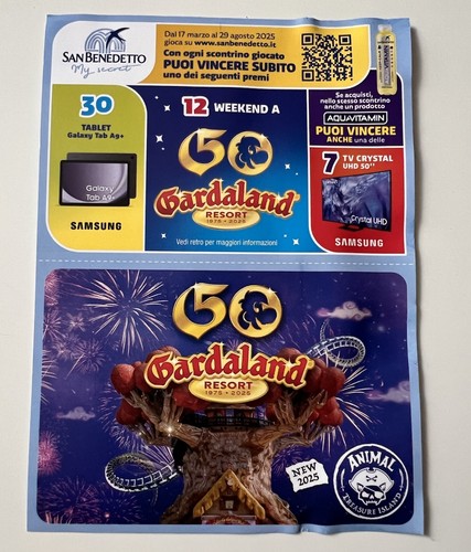 Gardaland buono sconto 2025 - buono,
