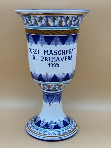 Vaso ceramica faenza padovani - vaso,