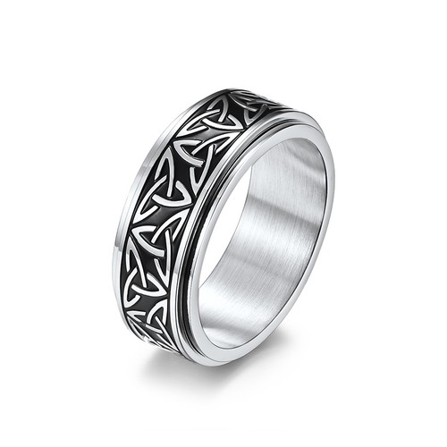 Anello girevole nodo celtico