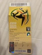 Biglietto Mondiali FIFA 2010