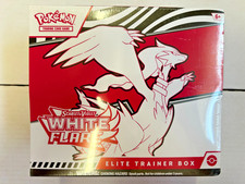 Pokemon White Flare Elite Trainer Box ETB English Sealed OVP Promo Reshiram #2