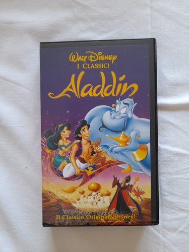 Video cassetta aladdin - cassetta,