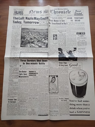 News chronicle agosto 1940 - news,