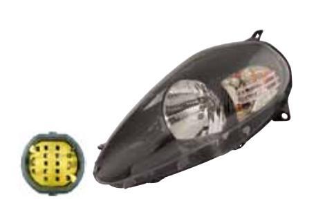 Faro fanale proiettore h4 - faro, sx