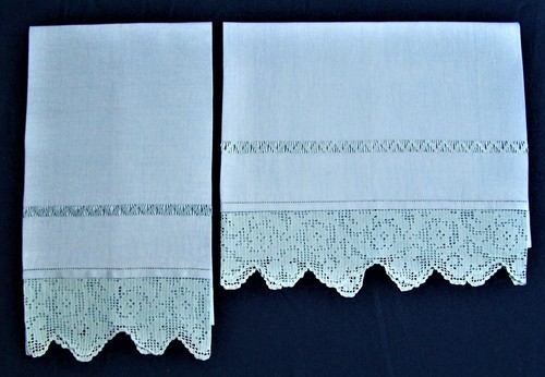 Coppia asciugamani lino - asciugamani,