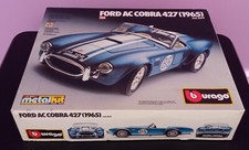 ??? Burago bburago metalkit  Ford AC Cobra 427 (1965) - 1:24 ???