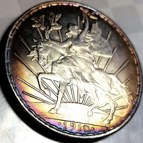 Messico 1910 moneta argento