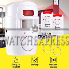 Kit allarme antifurto casa ufficio box sirena 105 DB wireless con 2 telecomandi