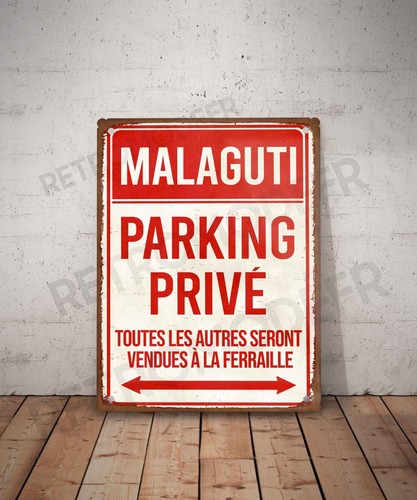 Plaque métal vintage - , malaguti