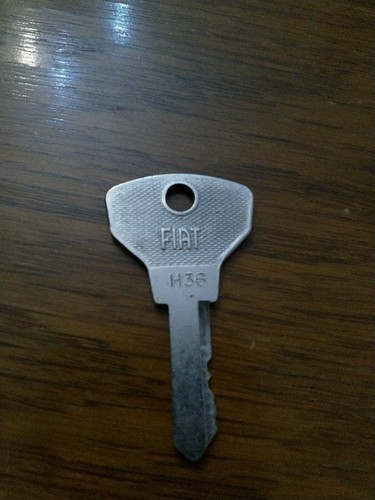 Chiavi auto epoca fiat h36 - auto,