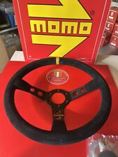 Volante Momo Mod07 Scamosciato