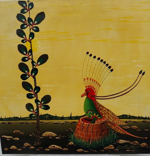 Dipinto surrealista mazzotta - dipinto, surrealista,mazzotta