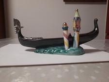 Gondola PUBBLICITARIA LINETTI IN CERAMICA VINTAGE