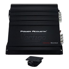POWER ACOUSTIK 1600W MAX VERTIGO CLASSE D AMPLIFICATORE SUBWOOFER MONO 360W RMS @ 2Ω