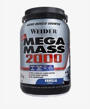 (19,99 EUR/kg) Weider Mega Mass 2000 1500g polvere lattina Massgainer carboidrati