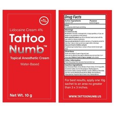 10g TattooNumb crema