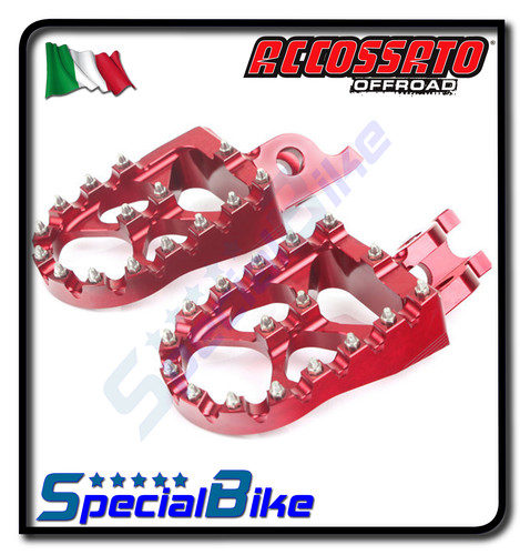 Pedane accossato rosso - accossato,