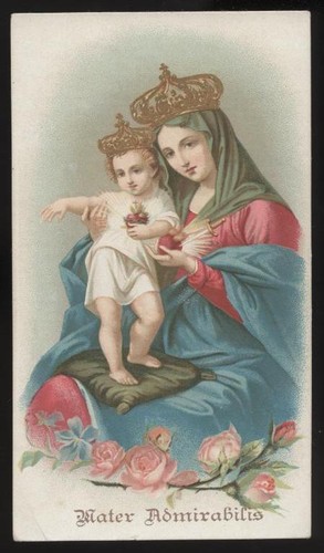 Antico santino cromo holy - santino, cromo-holy