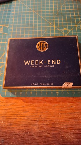 1939 scatola sigarette week