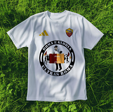 MAGLIA TEE T SHIRT PERSONALIZZATA Tifoso Ultras AS ROMA Calcio Idea Regalo