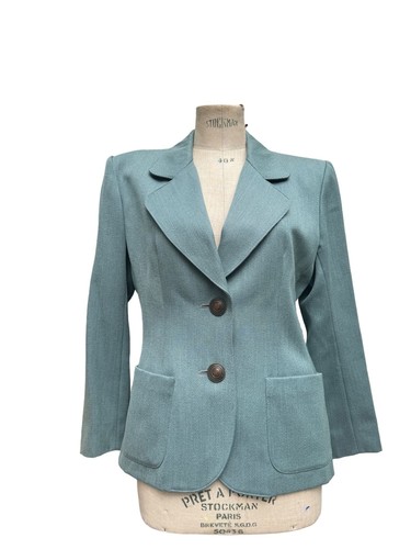 Giacca blazer lana - , verde