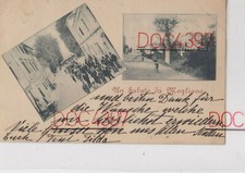 MOGLIANO TREVISO SALUTI 2 VEDUTE FPV 1901 BELLA
