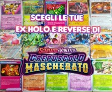 Pokemon Crepuscolo Mascherato Ex Reverse e Holo Italiano | Completa il tuo Set!
