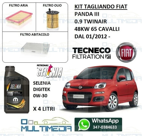 Kit tagliando filtri - filtri, olio