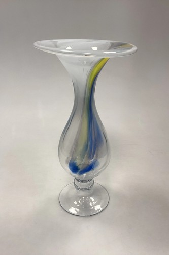 Vaso candelabro in vetro - candelabro,